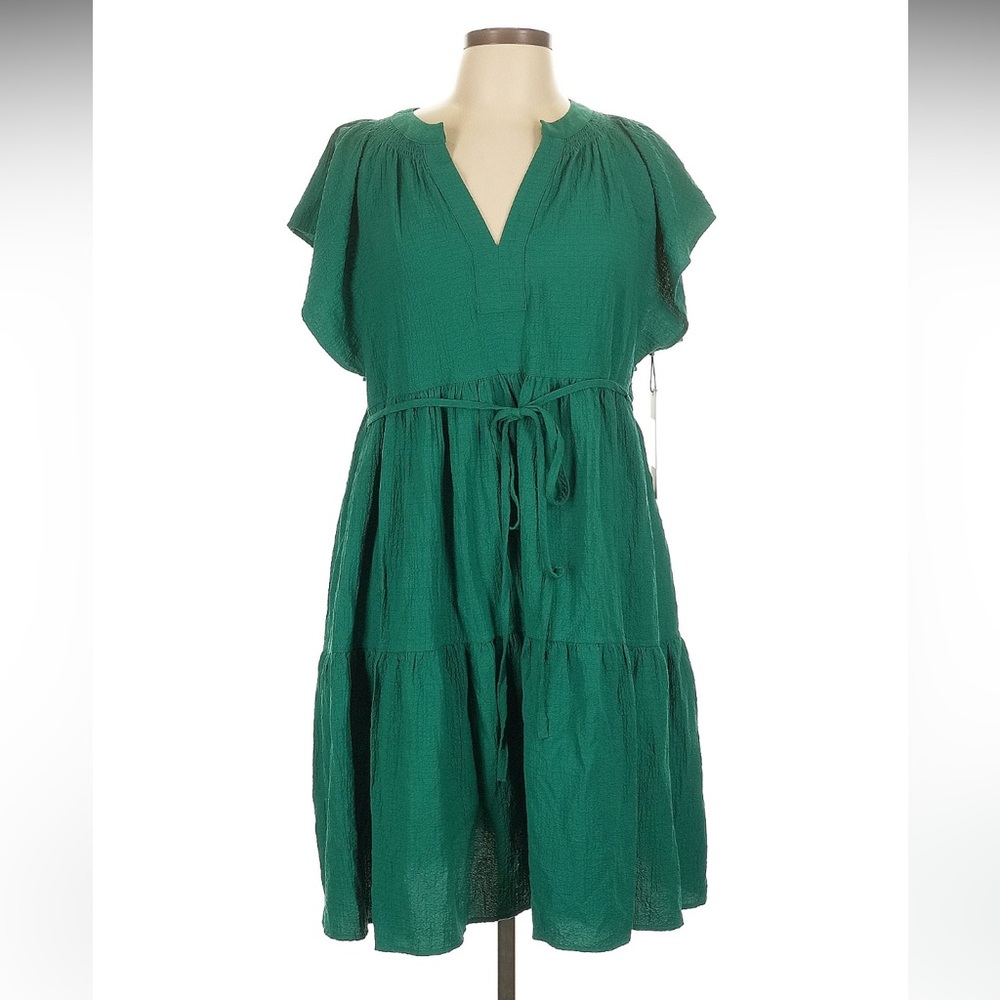 NWT - Green Calvin Klein summer dress - size 10